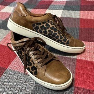 BORN Women's Sur Leopard Sneaker Size 9.5M
